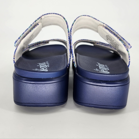 Alegria NWOB Lena Sandals Adjustable Straps Aztec Tile Floral 36 5.5 - Picture 4 of 9